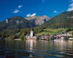 Blick auf St. Wolfgang