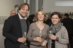 Filmproduzent Alexander Glehr (Novotny), Galeristin Dagmar Gross, Filmproduzentin Johanna Scherz (Novotny)